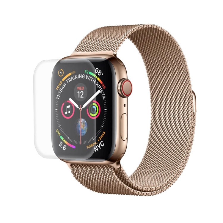 Lot de 2 films protecteurs d'écran incurvés ENKAY Hat-Prince 3D en PET + 3D galvanisés en PET, pour Apple Watch Series 4 40 mm