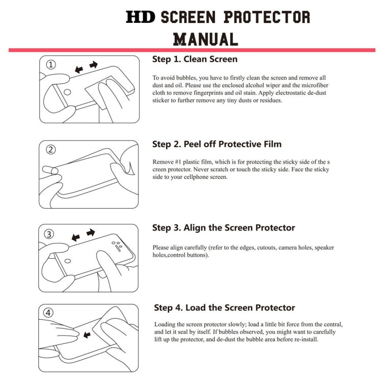 Lot de 2 films protecteurs d'écran incurvés ENKAY Hat-Prince 3D en PET + 3D galvanisés en PET, pour Apple Watch Series 4 40 mm