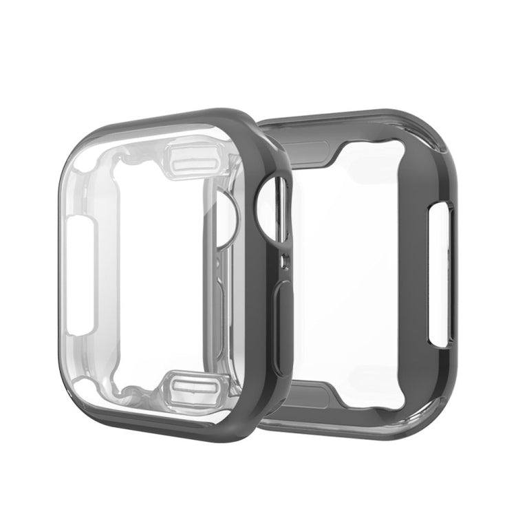 Full Coverage Plating TPU Case For Apple Watch Series 6 / 5 / 4 / Watch SE 44mm