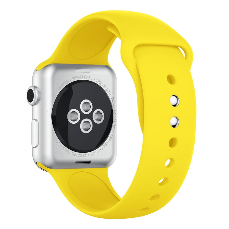 Double Rivets Silicone Watch Band for Apple Watch Series 3 & 2 & 1 38mm, Apple Watch 38mm
