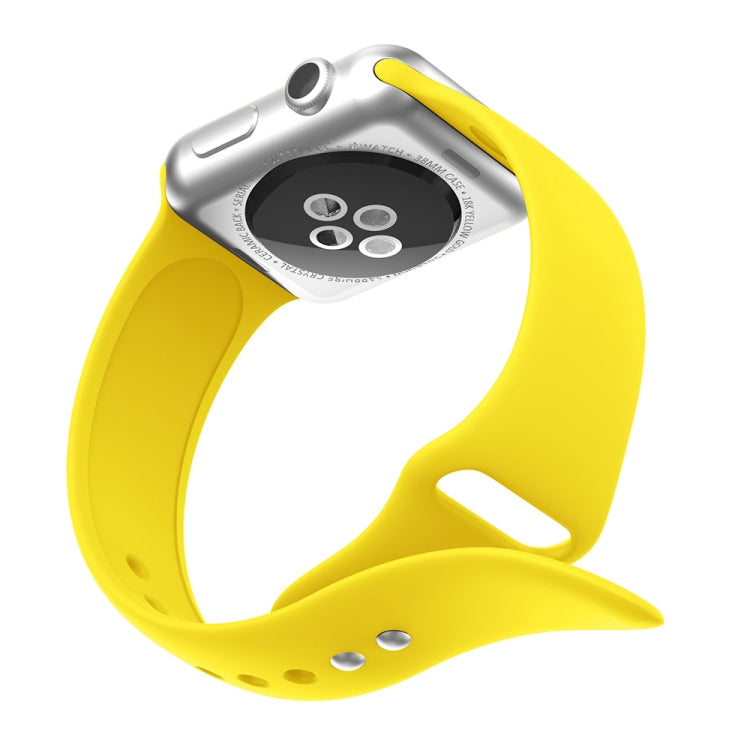 Double Rivets Silicone Watch Band for Apple Watch Series 3 & 2 & 1 38mm, Apple Watch 38mm