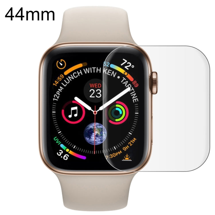 For Apple Watch Series 6 / 5 / 4 / Watch SE 44mm Soft PET Film Full Cover Screen Protector, For Apple Watch Series 6 / 5 / 4 / Watch SE 44mm, For Apple Watch Series 6 / 5 / 4 / Watch SE 44mm(Transparent)(1 PC)