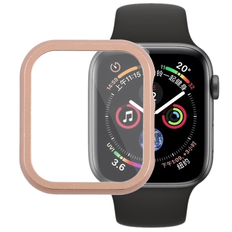 Metal Front Frame Protective Case For Apple Watch Series 6 / 5 / 4 / Watch SE 40mm, For Apple Watch Series 6 / 5 / 4 / Watch SE 40mm
