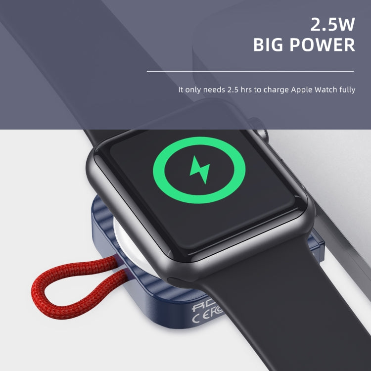 ROCK W26 Portable Magnetic Wireless Charger for Apple Watch