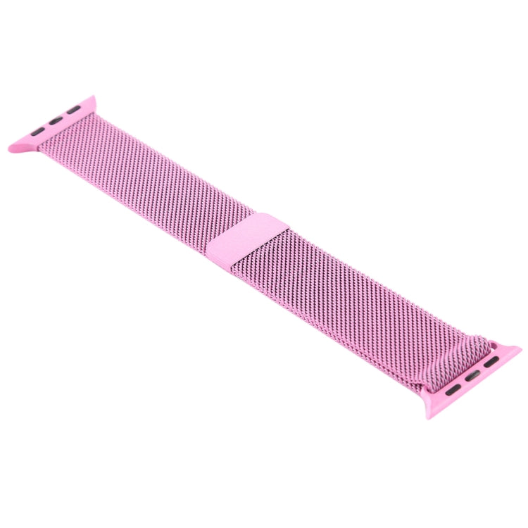 For Apple Watch Series 7 41mm / 6 & SE & 5 & 4 40mm / 3 & 2 & 1 38mm Color-changing Magnetic Nylon Watch Band, 40mm