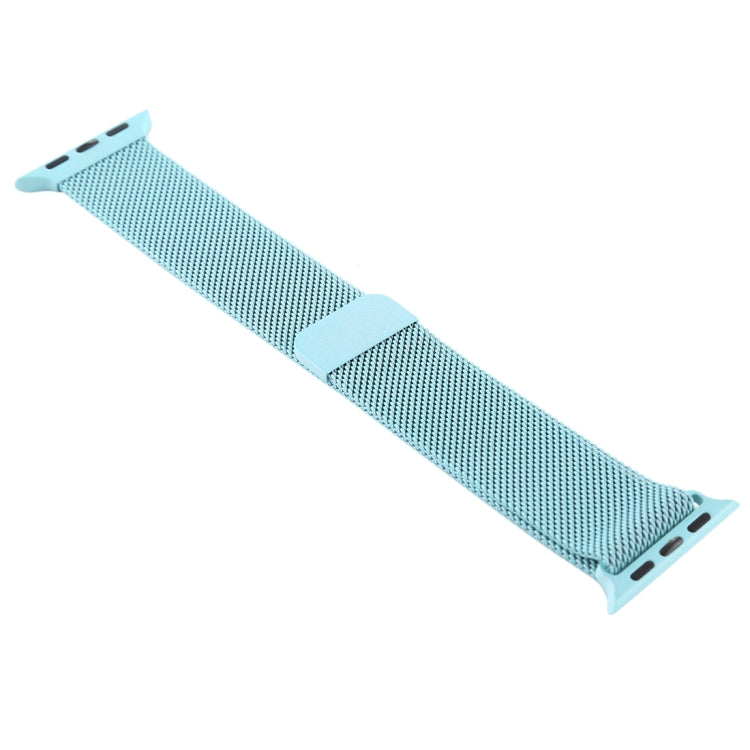 For Apple Watch Series 7 41mm / 6 & SE & 5 & 4 40mm / 3 & 2 & 1 38mm Color-changing Magnetic Nylon Watch Band, 40mm