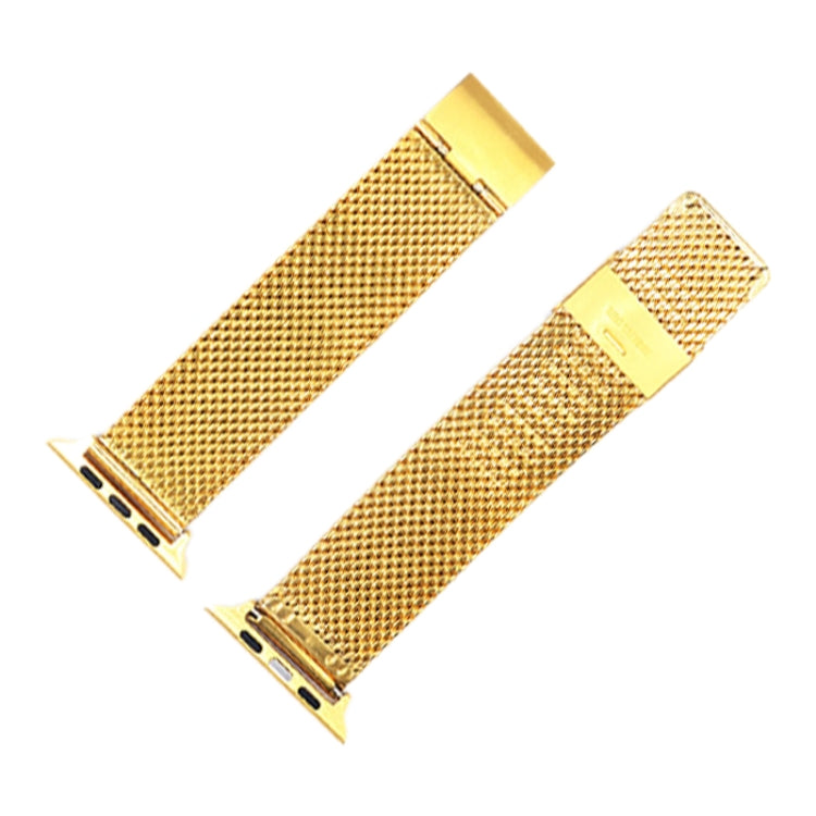 304 Stainless Steel Milanese Watch Band with Connector For Apple Watch Series 10 42mm / 9&8&7 41mm / SE 3&SE 2&6&SE&5&4 40mm / 3&2&1 38mm, For Apple Watch Series 7  41mm / & 6 & SE & 5 & 4 40mm