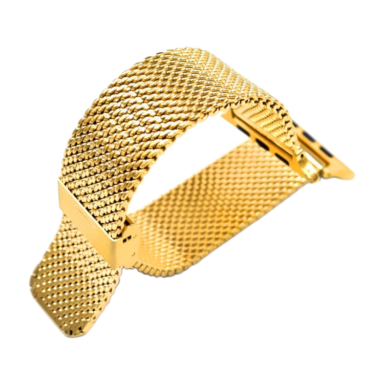 304 Stainless Steel Milanese Watch Band with Connector For Apple Watch Series 10 42mm / 9&8&7 41mm / SE 3&SE 2&6&SE&5&4 40mm / 3&2&1 38mm, For Apple Watch Series 7  41mm / & 6 & SE & 5 & 4 40mm