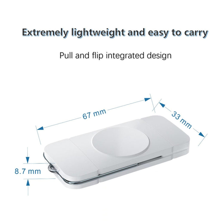 U8S USB / Type-C Magnetic Wireless Charger Fast Charger for Samsung Watch 3 / 4, 4 Classic, Active 1 / 2