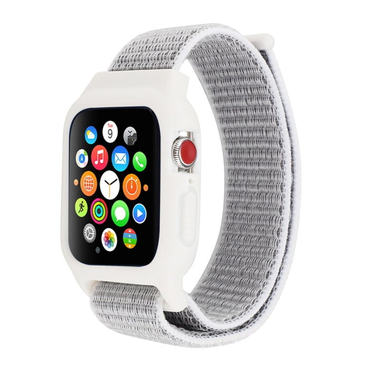 For Apple Watch Ultra 49mm&Watch Ultra 2 49mm / Series 10 46mm / 9&8&7 45mm / SE 3&SE 2&6&SE&5&4 44mm / 3&2&1 42mm Nylon Watch Band with Hook and Loop Fastener, For Apple Watch Series 7 45mm / 6 & SE & 5 & 4 44mm / 3 & 2 & 1 42mm�����������������������...