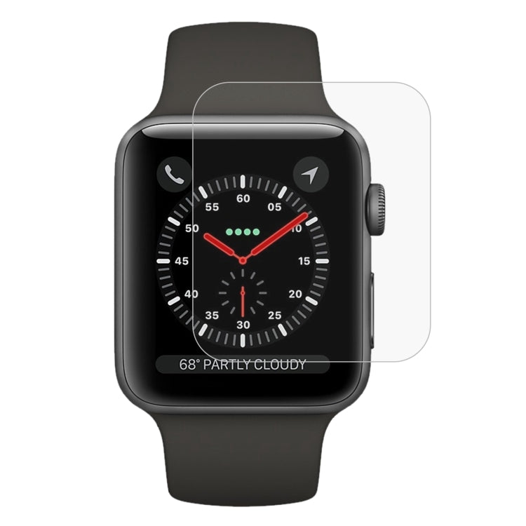 2 PCS ENKAY Hat-Prince for Apple Watch 42 mm 0.2mm 9H Surface Hardness 2.15D Explosion-proof Tempered Glass Screen Film, For Apple Watch 42 mm