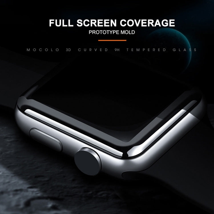 mocolo 0.33mm 9H 3D Round Edge Tempered Glass Film for Apple Watch Series 5 / 4 40mm