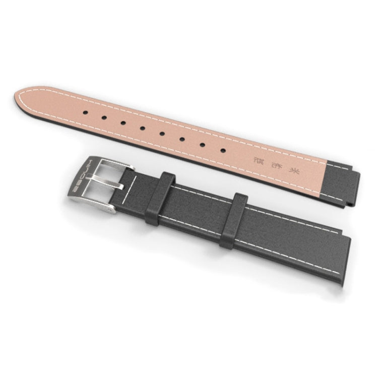 Bracelet de montre en cuir pleine fleur avec boîtier magnétique sans vis Mijobs pour Xiaomi Mi Band 3, 4, 5 et 6 (sans boîtier), CA0139A, CA0139B, CA0139C, CA0139D, CA0139E, CA0139F, CA0139G
