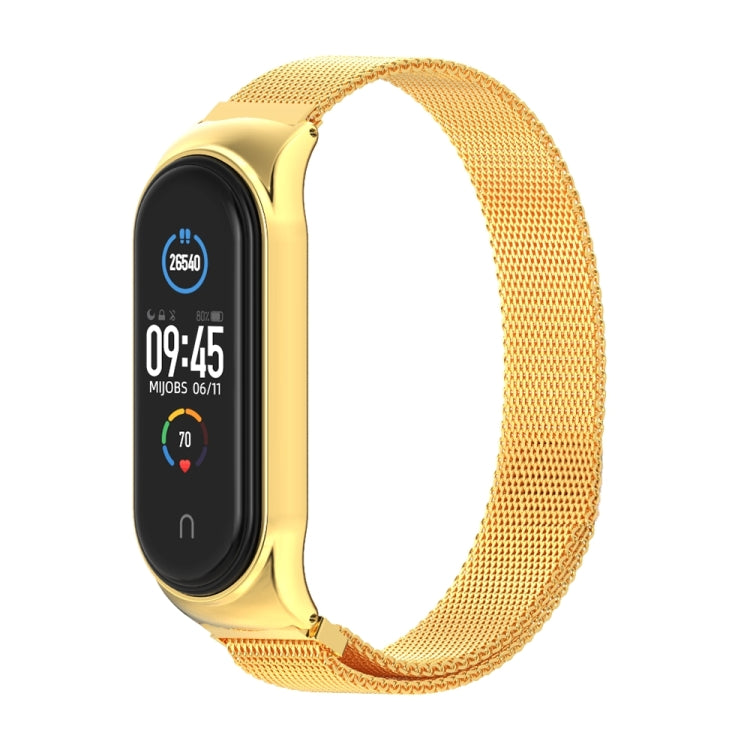 Mijobs Milan CS Metal Magnetic Watch Band for Xiaomi Mi Band 3 & 4 & 5 & 6, Host not Include