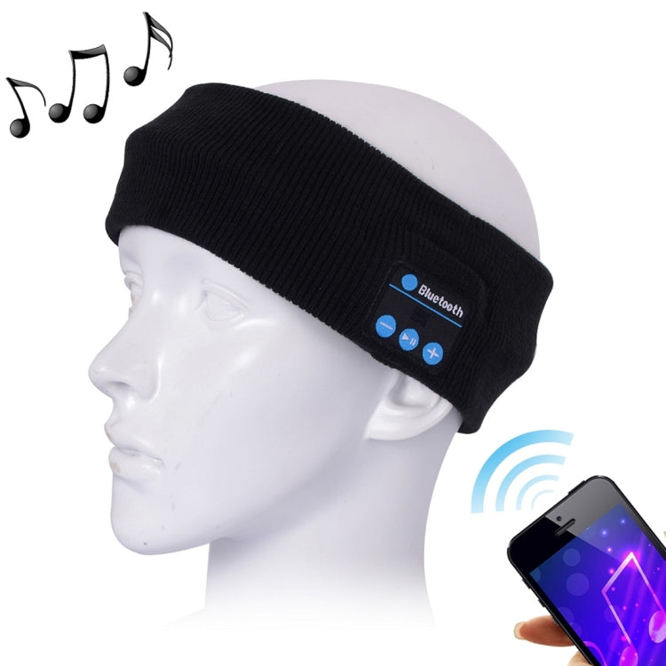 Bandeau Bluetooth tricoté pour le sport, avec micro, pour iPhone/Samsung et autres appareils Bluetooth