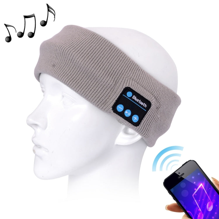 Bandeau Bluetooth tricoté pour le sport, avec micro, pour iPhone/Samsung et autres appareils Bluetooth