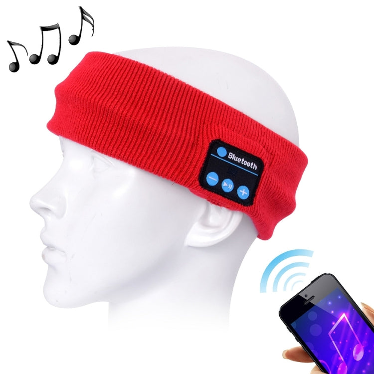 Knitted Bluetooth Headsfree Sport Music Headband with Mic for iPhone / Samsung and Other Bluetooth Devices