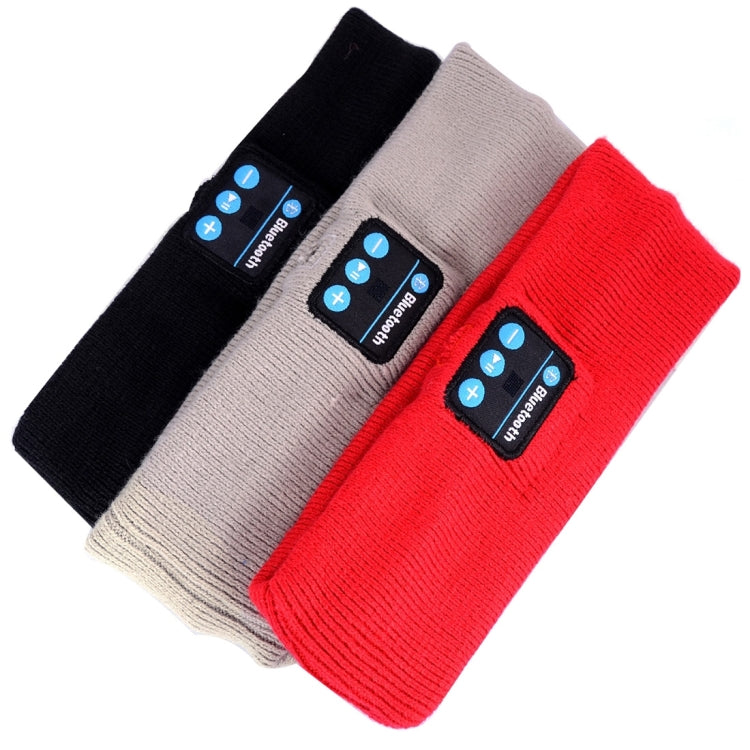 Bandeau Bluetooth tricoté pour le sport, avec micro, pour iPhone/Samsung et autres appareils Bluetooth