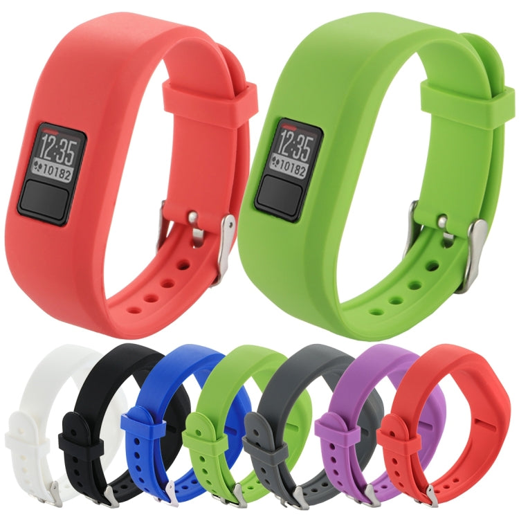 For Garmin Vivofit 3 Smart Watch Silicone Watch Band, Length: about 24.2cm