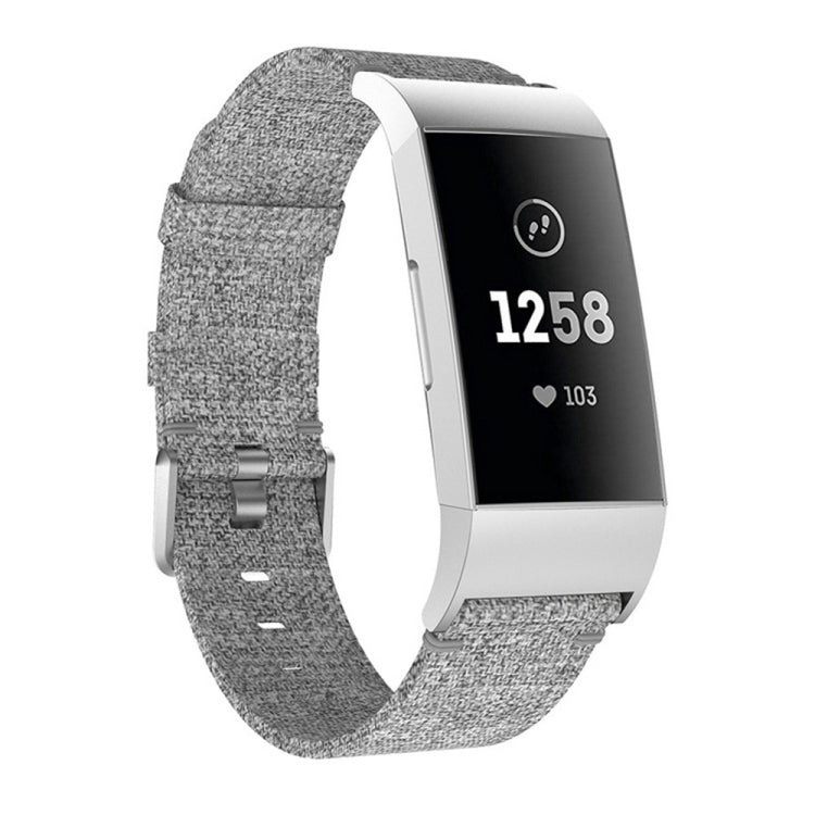 Bracelet de montre en nylon tissé Vanvas pour Fitbit Charge 3
