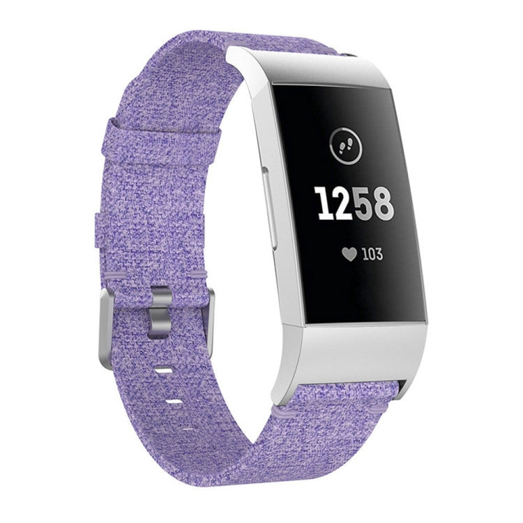 Woven Vanvas Nylon Watch Band for Fitbit Charge 3