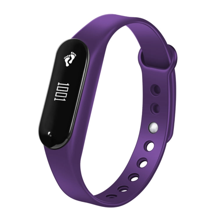 CHIGU C6 0.69 inch OLED Display Bluetooth Smart Bracelet, Support Heart Rate Monitor / Pedometer / Calls Remind / Sleep Monitor / Sedentary Reminder / Alarm / Anti-lost, Compatible with Android and iOS Phones, CHIGU C6 Blue, CHIGU C6 Baby Purple�������...