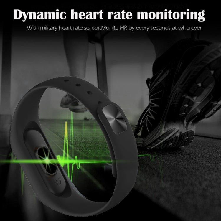 TLW25 0.42 inch OLED Display Bluetooth Smart Bracelet, IP66 Waterproof, Support Heart Rate Monitor / Pedometer / Calls Remind / Sleep Monitor / Sedentary Reminder / Alarm / Remote Capture, Compatible with Android and iOS Phones, 25 Black, 25 Blue