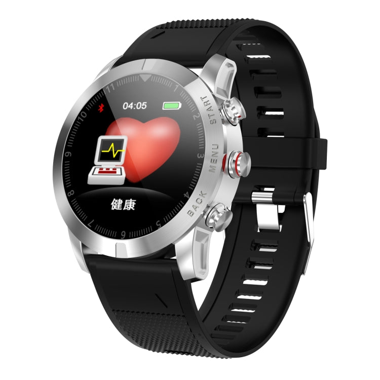 DTNO.1 S10 1.3 inches TFT Color Screen Smart Bracelet IP68 Waterproof, Silicone Watchband, Support Call Reminder /Heart Rate Monitoring /Sleep Monitoring /Multi-sport Mode
