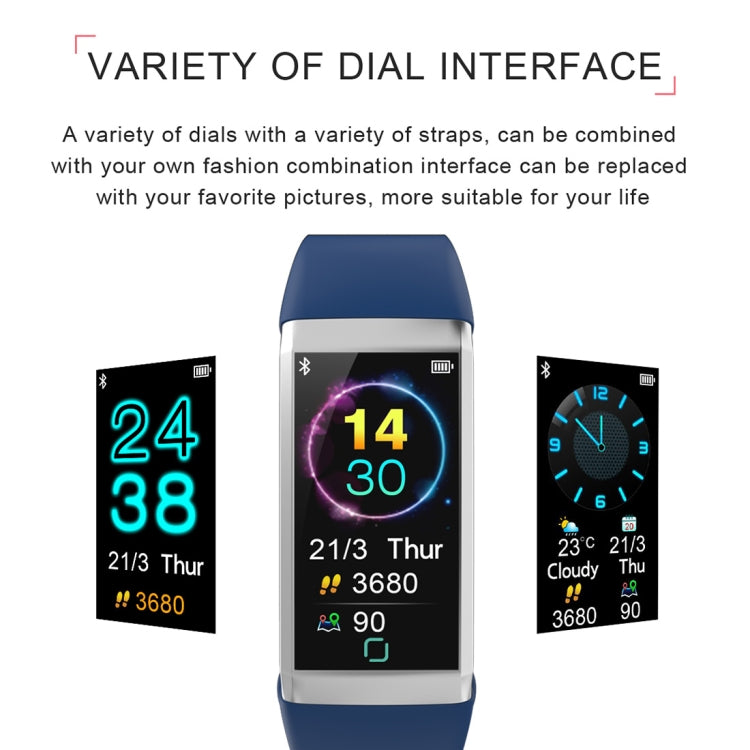 TD19 1.14 inches IPS Screen Smart Bracelet IP67 Waterproof, Support Call Reminder / Heart Rate Monitoring / Blood Pressure Monitoring / Sleep Monitoring /  Remote Camera