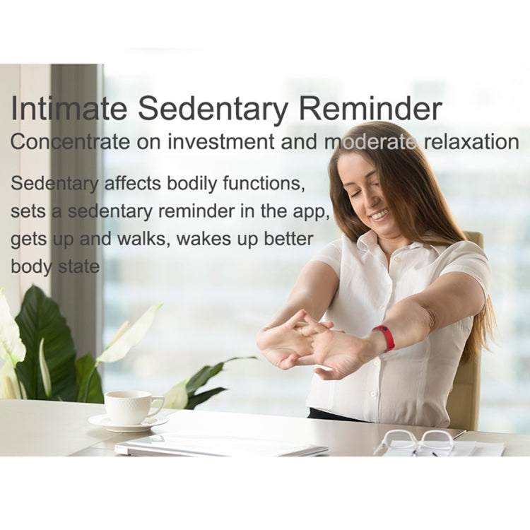 TD19 1.14 inches IPS Screen Smart Bracelet IP67 Waterproof, Support Call Reminder / Heart Rate Monitoring / Blood Pressure Monitoring / Sleep Monitoring /  Remote Camera