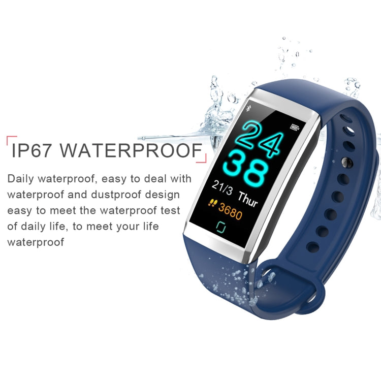 TD19 1.14 inches IPS Screen Smart Bracelet IP67 Waterproof, Support Call Reminder / Heart Rate Monitoring / Blood Pressure Monitoring / Sleep Monitoring /  Remote Camera