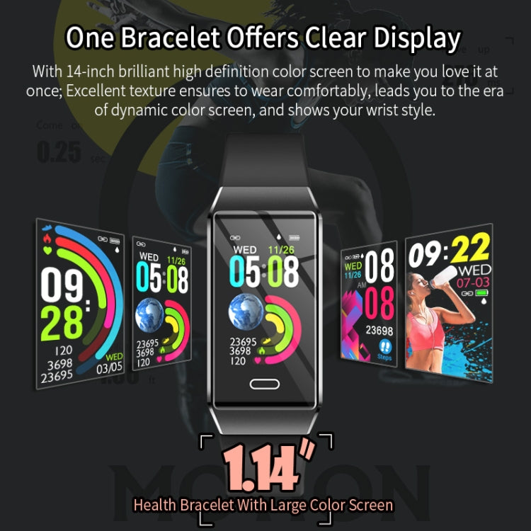 X9 1.14 inches TFT Screen Smart Bracelet IP67 Waterproof, Support Step Counting / Call Reminder / Heart Rate Monitoring / Blood Pressure Monitoring / Sleep Monitoring