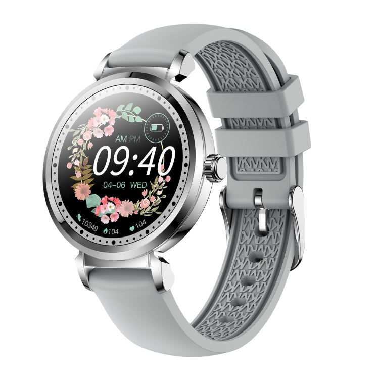 Montre connectée KC06 pour femmes, moniteur de règles, tension artérielle et fréquence cardiaque, bracelet en silicone