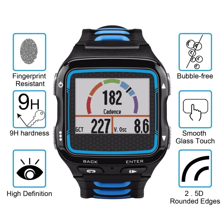 For Garmin Forerunner 920XT 0.26mm 2.5D 9H Tempered Glass Film Screen Protector, For Garmin Forerunner 920XT