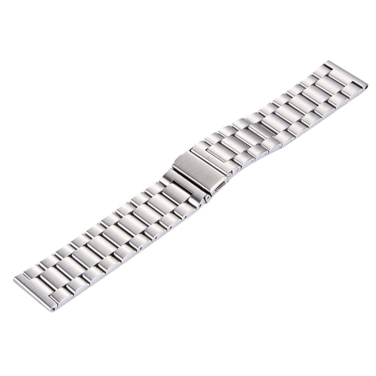 For Fitbit Blaze Smart Watch Butterfly Buckle 3 Beads Stainless Steel Watchband