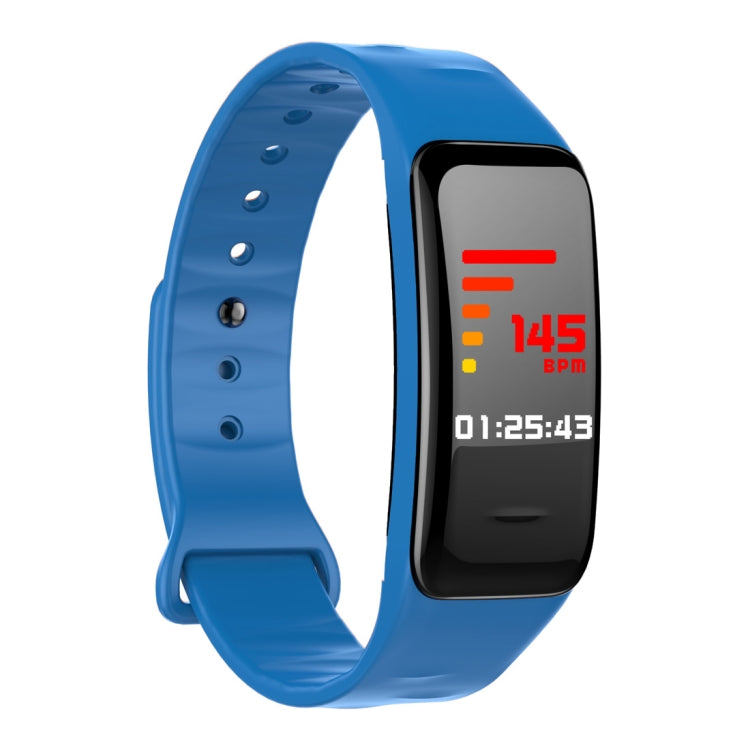 Bracelet connecté CHIGU C1Plus avec écran IPS de 0,96 pouce, étanchéité IP67, mode sport, pression artérielle, sommeil, fréquence cardiaque, fatigue et rappel de sédentarité, C1 Plus bleu, C1 Plus violet, C1 Plus rouge