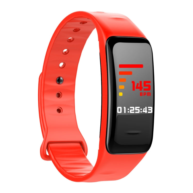 Bracelet connecté CHIGU C1Plus avec écran IPS de 0,96 pouce, étanchéité IP67, mode sport, pression artérielle, sommeil, fréquence cardiaque, fatigue et rappel de sédentarité, C1 Plus bleu, C1 Plus violet, C1 Plus rouge