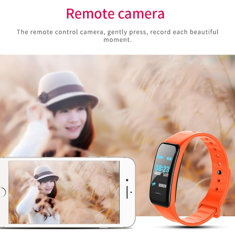 CHIGU C1Plus Fitness Tracker 0.96 inch IPS Screen Smartband Bracelet, IP67 Waterproof, Support Sports Mode / Blood Pressure / Sleep Monitor / Heart Rate Monitor / Fatigue Monitor / Sedentary Reminder, C1 Plus Red, C1 Plus Black, C1 Plus Blue�����������...