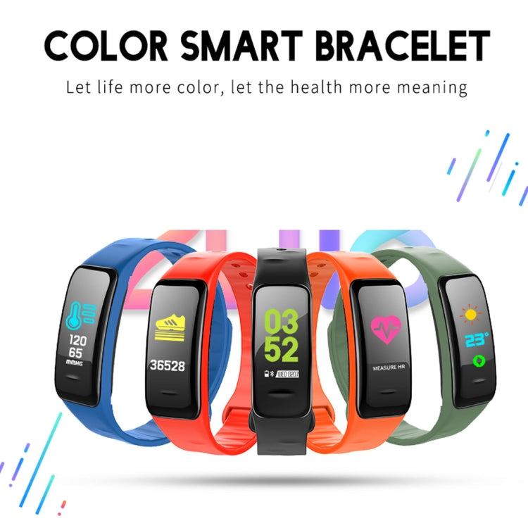 CHIGU C1Plus Fitness Tracker 0.96 inch IPS Screen Smartband Bracelet, IP67 Waterproof, Support Sports Mode / Blood Pressure / Sleep Monitor / Heart Rate Monitor / Fatigue Monitor / Sedentary Reminder, C1 Plus Red, C1 Plus Black, C1 Plus Blue�����������...
