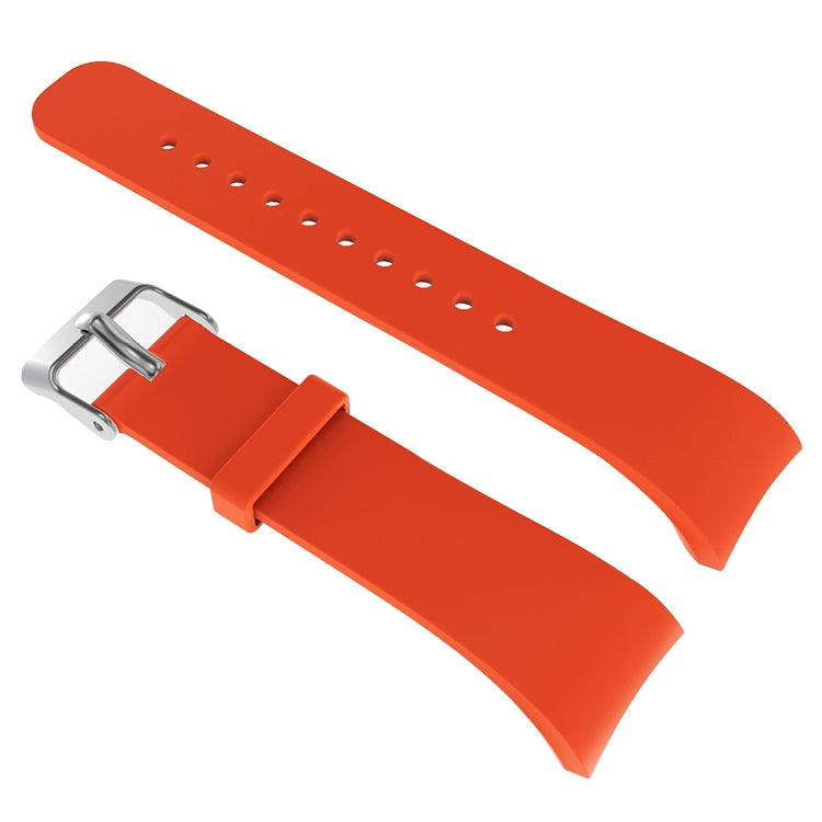 Bracelet de montre en cuir de couleur unie pour Galaxy Gear Fit2 R360