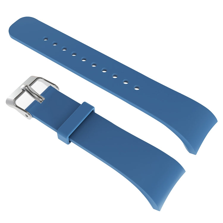 Bracelet de montre en cuir de couleur unie pour Galaxy Gear Fit2 R360