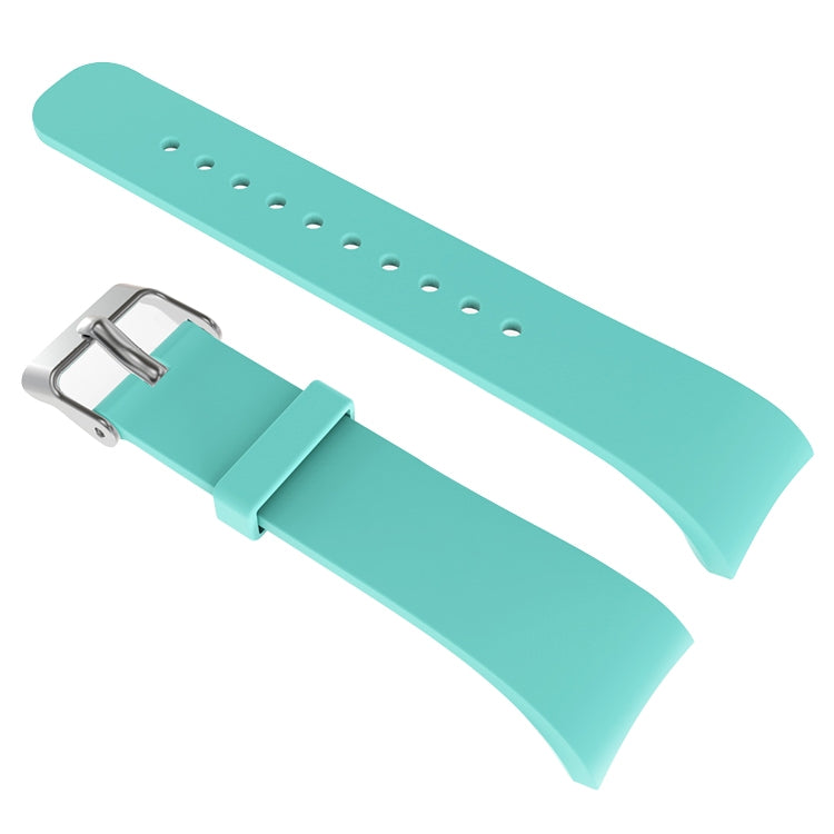 Bracelet de montre en cuir de couleur unie pour Galaxy Gear Fit2 R360