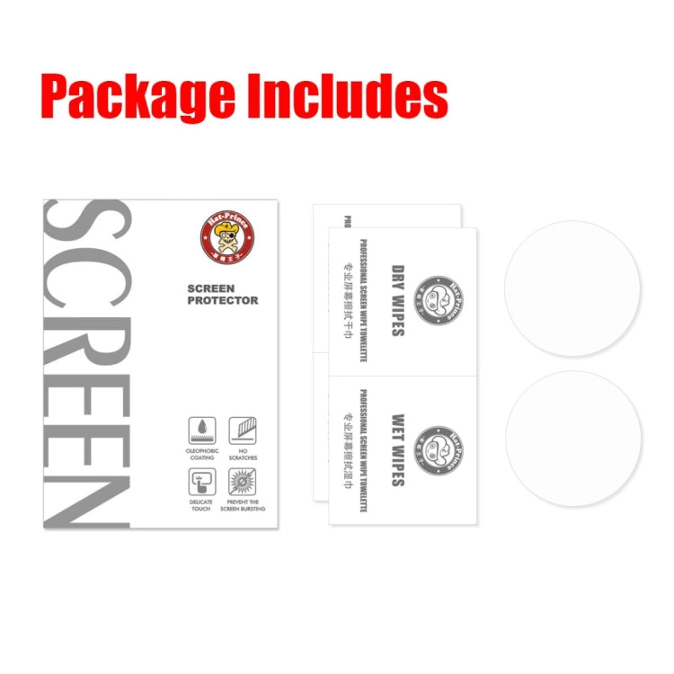 2 PCS ENKAY Hat-Prince 0.2mm 9H 2.15D Curved Edge Tempered Glass Film for Garmin Vivoactive 3 trainer, 2 PCS Garmin Vivoactive 3 trainer