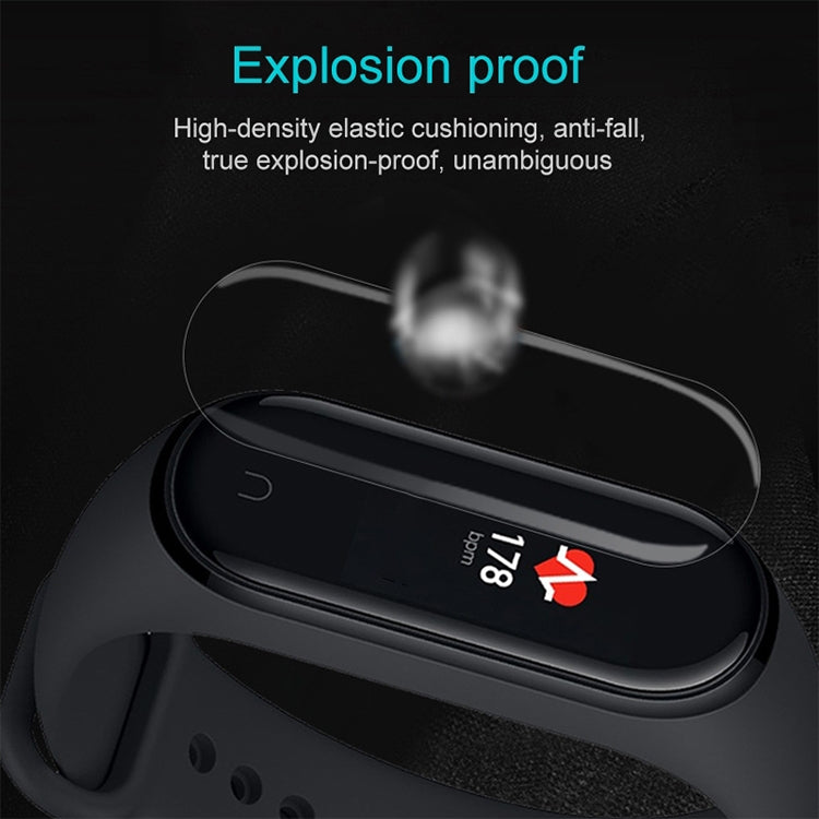 5 PCS PET Soft Screen Protective Film for Xiaomi Mi Band 5/6, 5 PCS