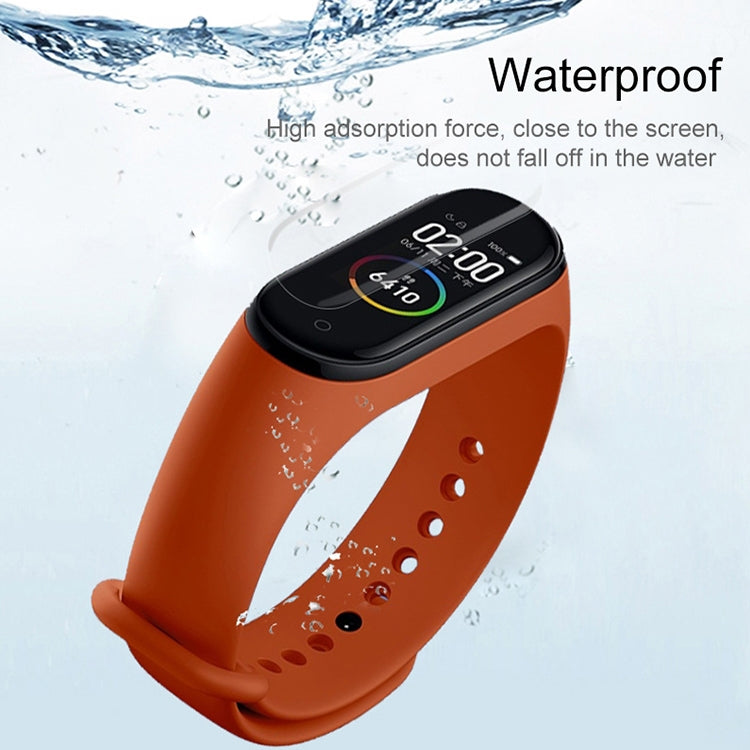 5 PCS PET Soft Screen Protective Film for Xiaomi Mi Band 5/6, 5 PCS