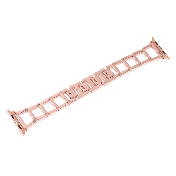 Colorful Diamond Stainless Steel Watch Band for Apple Watch Series 10 42mm / 9&8&7 41mm / SE 3&SE 2&6&SE&5&4 40mm / 3&2&1 38mm
