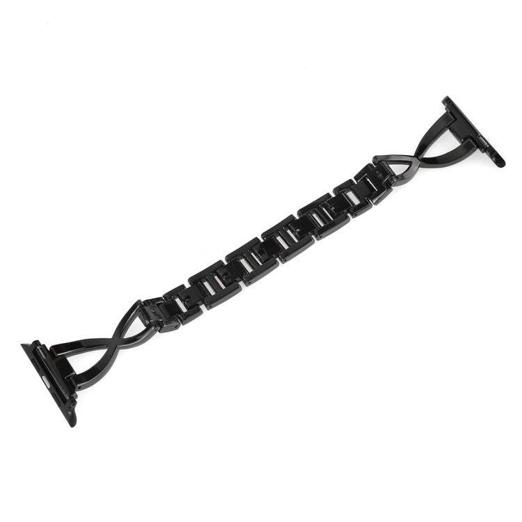 Colorful Diamond Stainless Steel Watch Band for Apple Watch Series 7 45mm / 6 & SE & 5 & 4 44mm / 3 & 2 & 1 42mm