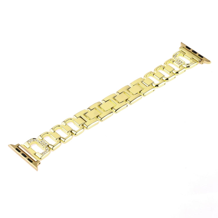 Colorful Diamond Stainless Steel Watch Band for Apple Watch 38-49mm