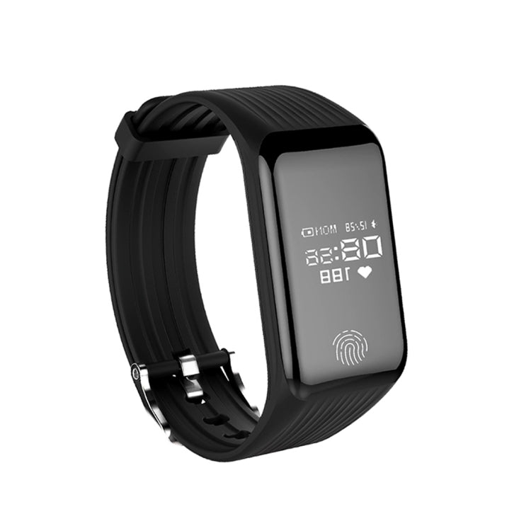 Bracelet connecté TLW B3 avec écran OLED de 0,66 pouce, étanchéité IP67, mode sport, fréquence cardiaque continue, sommeil, rappel d'informations, B3 noir, B3 bleu, B3 rouge