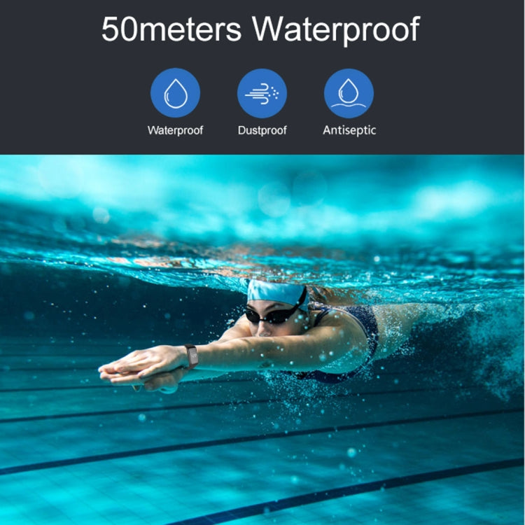 Bracelet connecté TLW B3 avec écran OLED de 0,66 pouce, étanchéité IP67, mode sport, fréquence cardiaque continue, sommeil, rappel d'informations, B3 noir, B3 bleu, B3 rouge